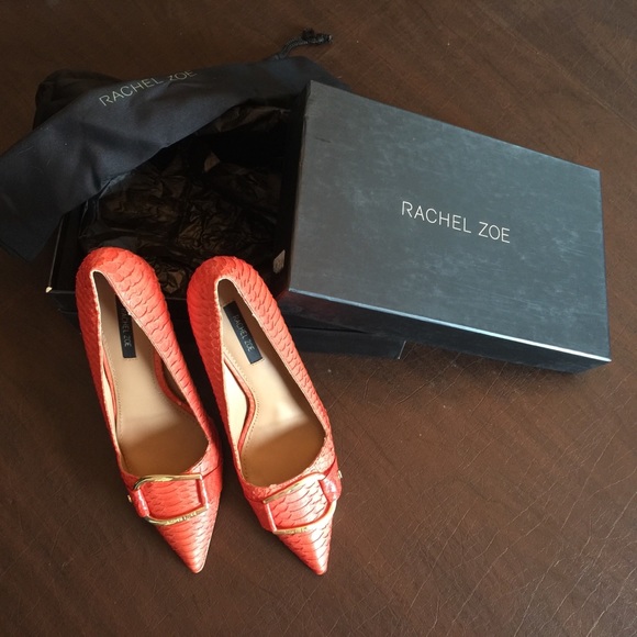 RACHEL ZOE Kassidy Stacked 3” Heel 6.5 NWB - Picture 6 of 8